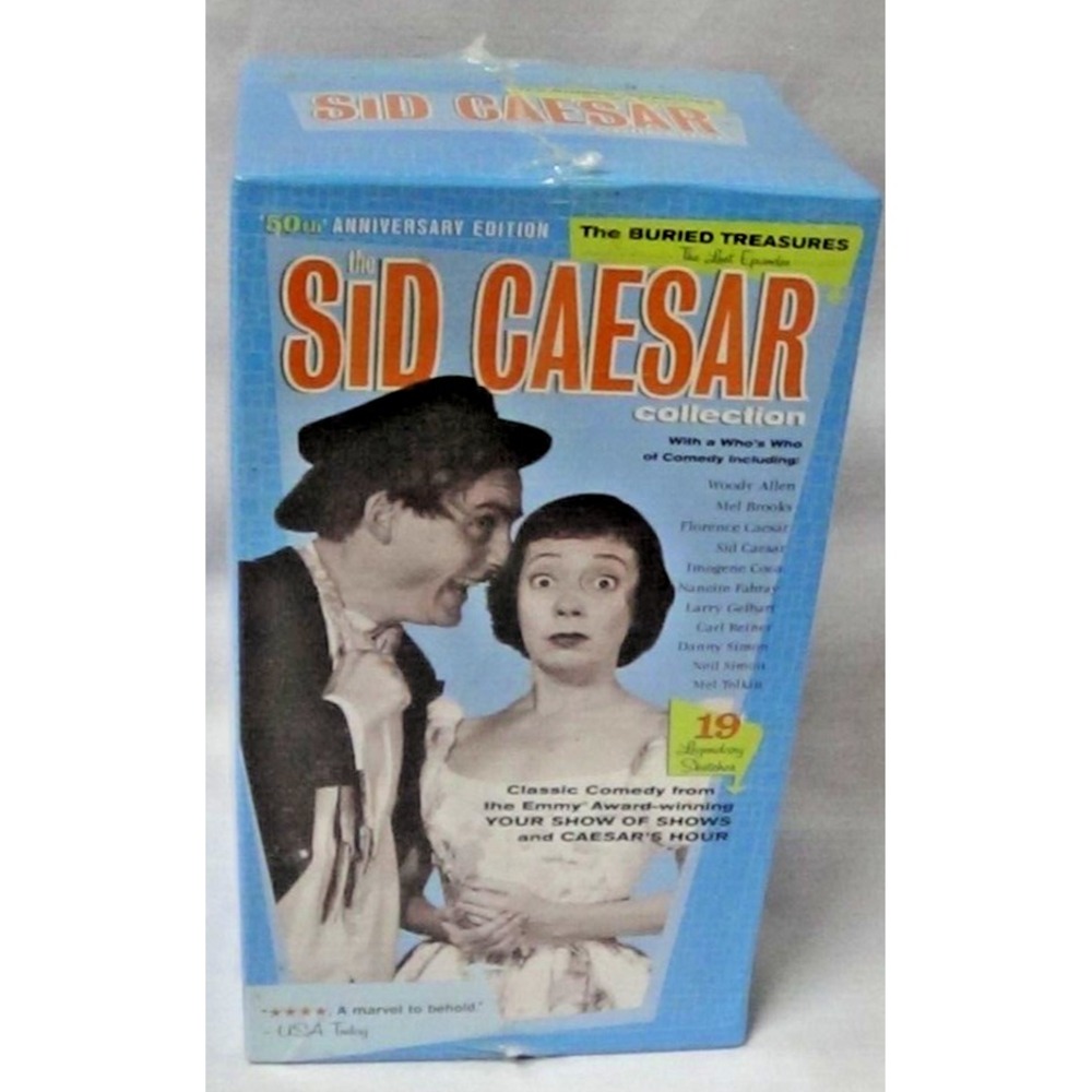 Sid Caesar * The Lost Episodes VHS Tapes SEALED #378